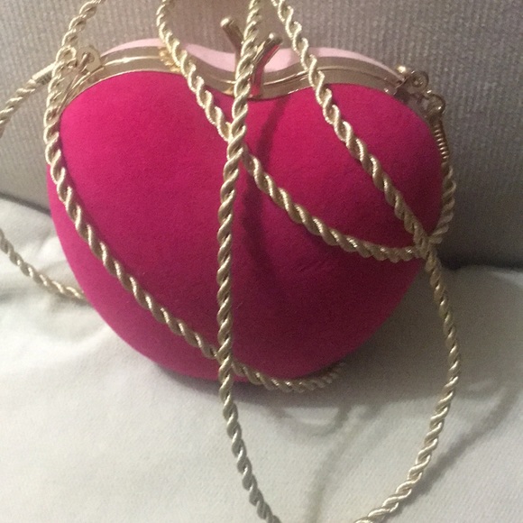 Hot/ligth pink mini bag - Picture 6 of 7